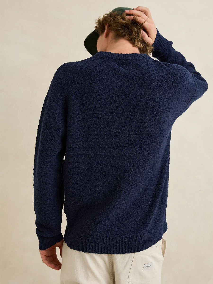 RHYTHM WORN PATH KNIT - NAVY