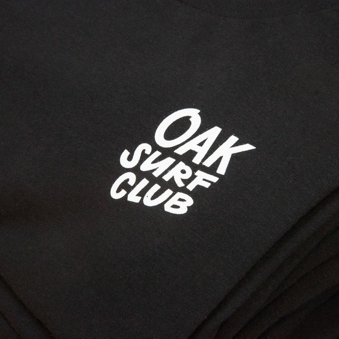 OAK SURF CLUB UNISEX GROVER TEE - BLACK TSHIRT OAK SURF CLUB   