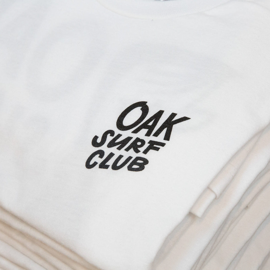 OAK SURF CLUB UNISEX GROVER TEE - WHITE TSHIRT OAK SURF CLUB   