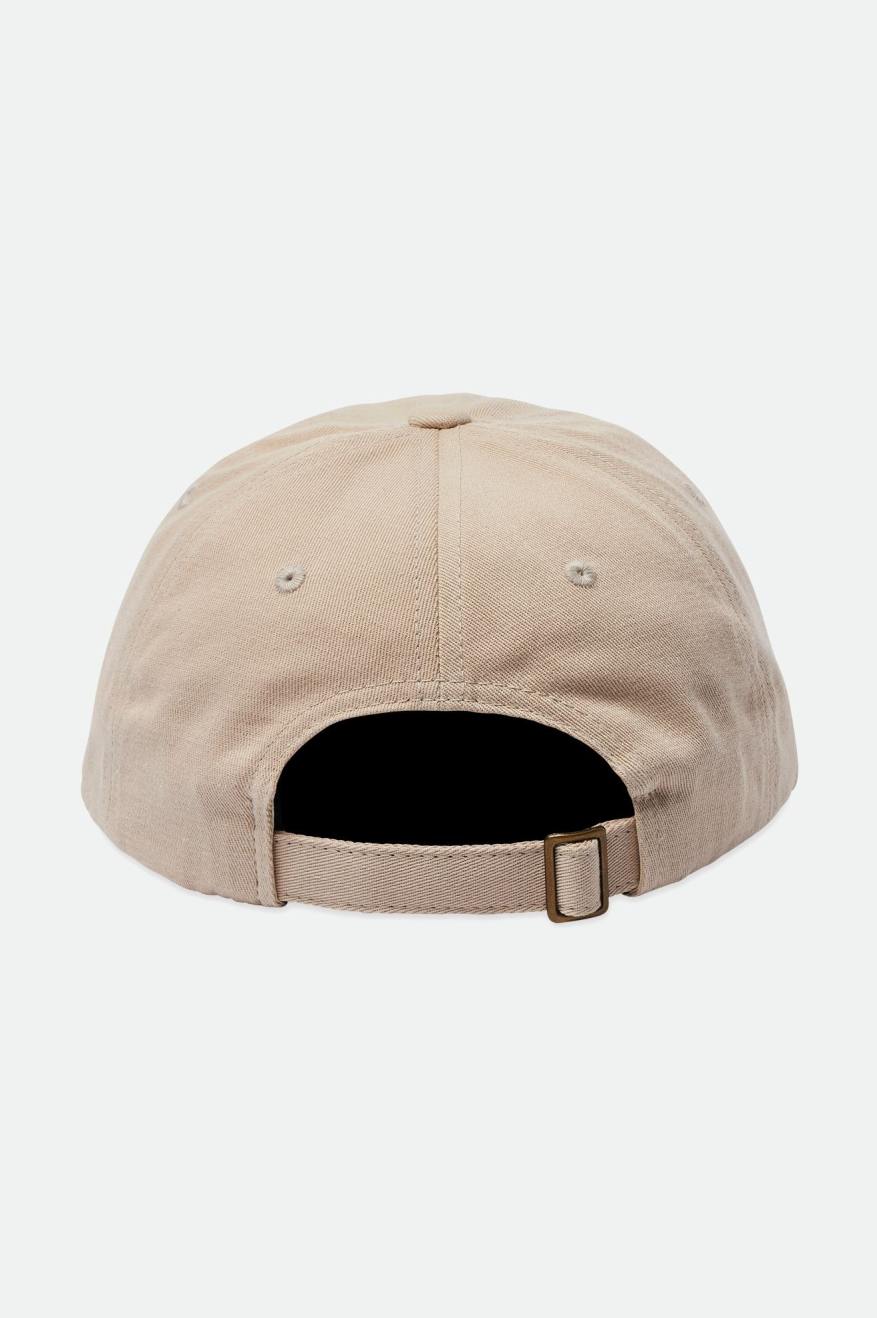 BRIXTON ALPHA LP CAP - SAND VINTAGE WASH CAP BRIXTON   