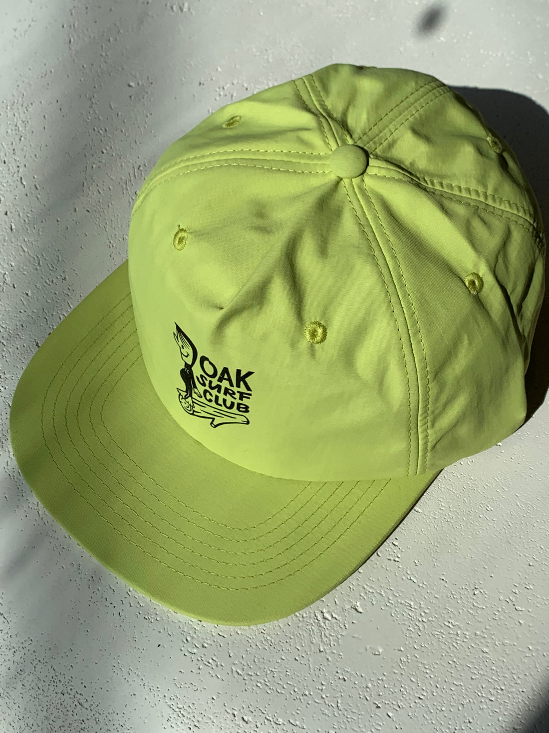 OAK SURF CLUB NYLON GROVER HAT - GREEN HAT OAK SURF CLUB   