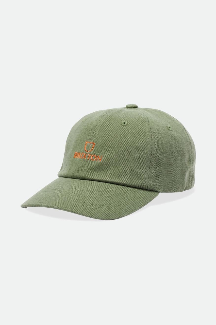 BRIXTON ALPHA LP CAP - OLIVE SURPLUS HAT BRIXTON   